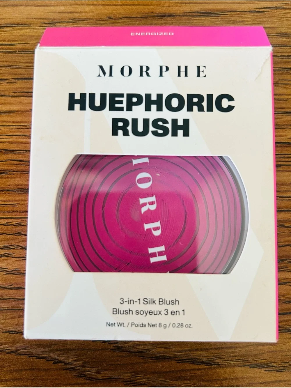 Morphe Huephoric Rush 3-In-1 Silk Blush Energized Shade